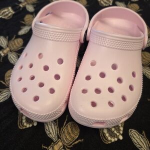 Kids Pink Slip-On Crocs